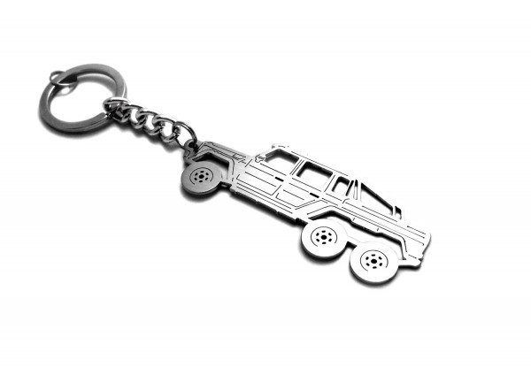 Keychain Mercedes G-Class W463 6x6 2007+ - (type STEEL) Keychain Mercedes G-Class W463 6x6 2007+ - (type STEEL)