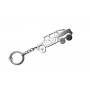 Keychain Mercedes G-Class W463 6x6 2007+ - (type STEEL) Keychain Mercedes G-Class W463 6x6 2007+ - (type STEEL)