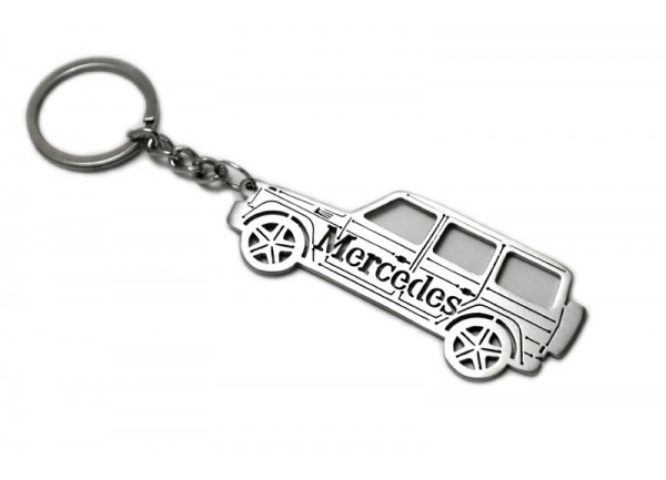Keychain Mercedes G-Class W463 1990-2018 - (type STEEL)