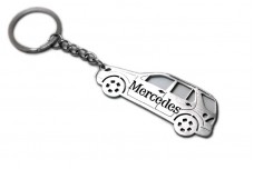 Keychain Mercedes ML-Class W163 1997-2005 - (type STEEL)
