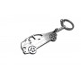 Keychain Mercedes ML-Class W164 2005-2011 - (type STEEL)