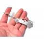Keychain Mercedes ML-Class W164 2005-2011 - (type STEEL)