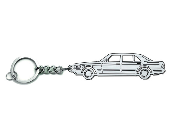 Keychain Mercedes S-Class W126 1979-1992 - (type STEEL) Keychain Mercedes S-Class W126 1979-1992 - (type STEEL)