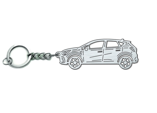 Keychain Renault Captur II 2019+ - (type STEEL) Keychain Renault Captur II 2019+ - (type STEEL)