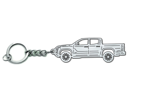 Keychain Mitsubishi L200 VI 2023+ - (type STEEL) Keychain Mitsubishi L200 VI 2023+ - (type STEEL)