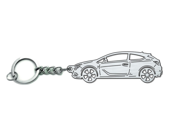 Keychain Opel Astra J 3D 2009-2015 - (type STEEL)