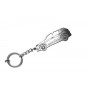 Keychain Vauxhall Grandland X 2017+ - (type STEEL)