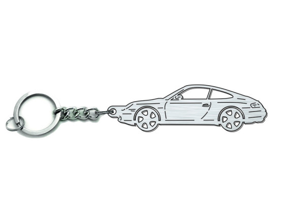 Keychain Porsche 911 (996) 1997-2006 - (type STEEL) Keychain Porsche 911 (996) 1997-2006 - (type STEEL)