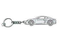 Keychain Porsche Boxster 981 2012+ - (type STEEL)