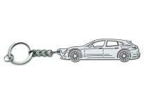 Keychain Porsche Taycan Sport Turismo 2019+ - (type STEEL)