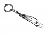 Keychain Porsche Taycan 2019+ - (type STEEL)