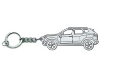 Keychain Renault Duster III 2024+ - (type STEEL)