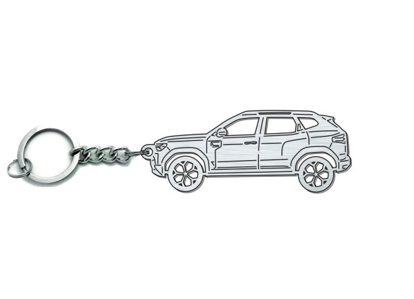 Keychain Renault Duster III 2024+ - (type STEEL) Keychain Renault Duster III 2024+ - (type STEEL)