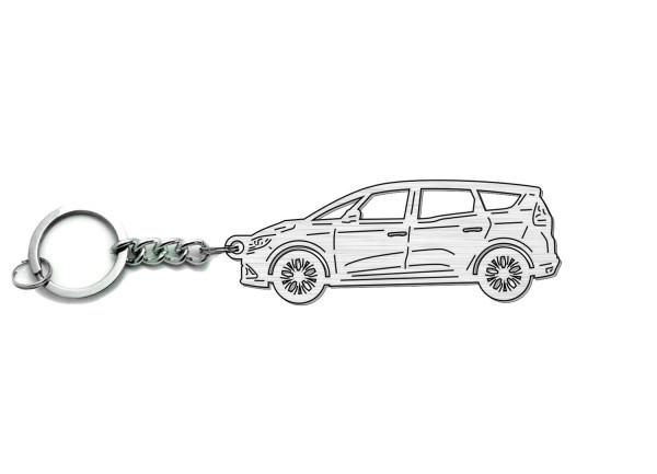 Keychain Renault Grand Scénic IV 2016+ - (type STEEL) Keychain Renault Grand Scénic IV 2016+ - (type STEEL)