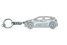 Keychain Renault Megane E-Tech Electric 2022+ - (type STEEL)
