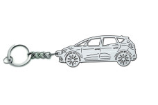 Keychain Renault Grand Scénic IV 2016+ - (type STEEL)