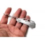 Keychain Skoda Rapid Spaceback 5D 2012+ - (type STEEL)