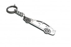 Keychain Tesla Model S 2012+ - (type STEEL)