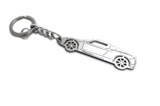 Keychain Tesla Roadster 2008-2012 - (type STEEL)