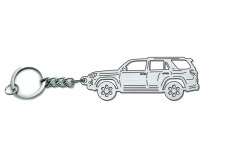 Keychain Toyota 4Runner V 2009-2024 - (type STEEL) Keychain Toyota 4Runner V 2009-2024 - (type STEEL)