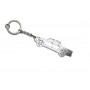 Keychain Toyota Hilux VIII 2015-2025 - (type STEEL)