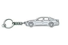 Keychain Toyota Crown XIV 2012-2018 - (type STEEL)