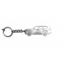 Keychain Toyota LC 300 2021+ - (type STEEL) Keychain Toyota LC 300 2021+ - (type STEEL)