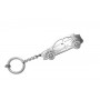 Keychain Toyota C-HR I 2016-2023 - (type STEEL)