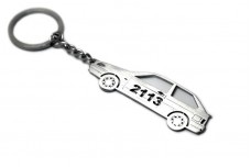 Keychain VAZ 2113 3D - (type STEEL)