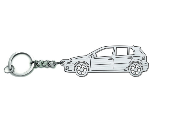 Keychain Volkswagen Golf V 5D 2003-2008 - (type STEEL) Keychain Volkswagen Golf V 5D 2003-2008 - (type STEEL)