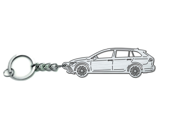 Keychain Volkswagen Golf VIII Universal 2020+ - (type STEEL)