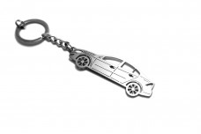 Keychain Volvo S60 II 2010-2018 - (type STEEL)