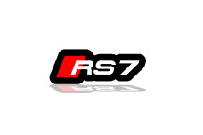 Led Badge with logo Audi RS7 (type 1)