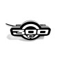 Led Badge with logo 300C (type 2) Led Badge with logo 300C (type 2)