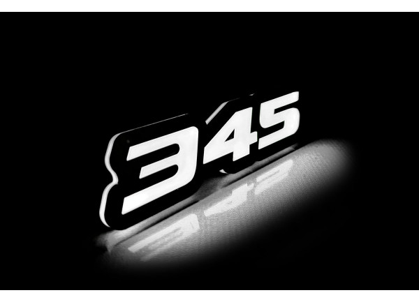 Led Badge with logo 345 (type 1)