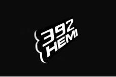 Led Badge with logo 392 Hemi (type 1)