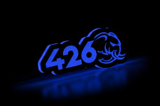 Led Badge with logo 426 Hellephant