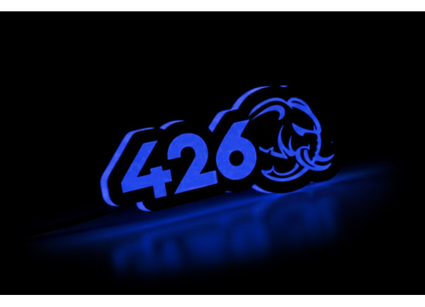 Led Badge with logo 426 Hellephant Led Badge with logo 426 Hellephant