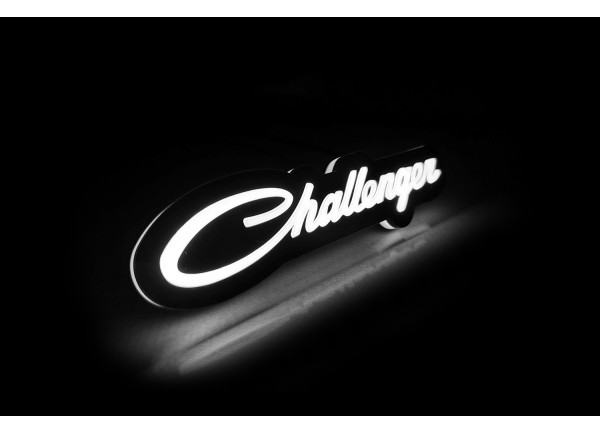 Led Badge with logo Challenger (type 2) Led Badge with logo Challenger (type 2)