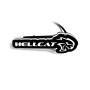Led Badge with logo Hellcat + logo Hellcat