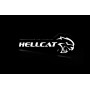 Led Badge with logo Hellcat + logo Hellcat