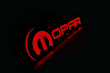 Led Badge with logo Mopar (type 2)