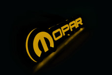 Led Badge with logo Mopar (type 2)