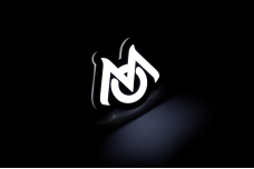 Led Badge with logo Mopar (type 3)