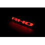 Led Badge with logo RHO (type 1) Led Badge with logo RHO (type 1)