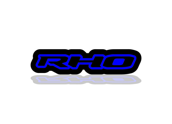 Led Badge with logo RHO (type 2) Led Badge with logo RHO (type 2)