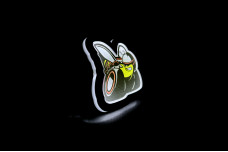 Led Badge with logo Scatpack (type 2)