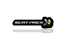 Led Badge with logo Scatpack (type 4)
