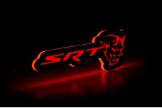 Led Badge with logo SRT Demon