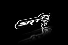 Led Badge with logo SRT Ghoul